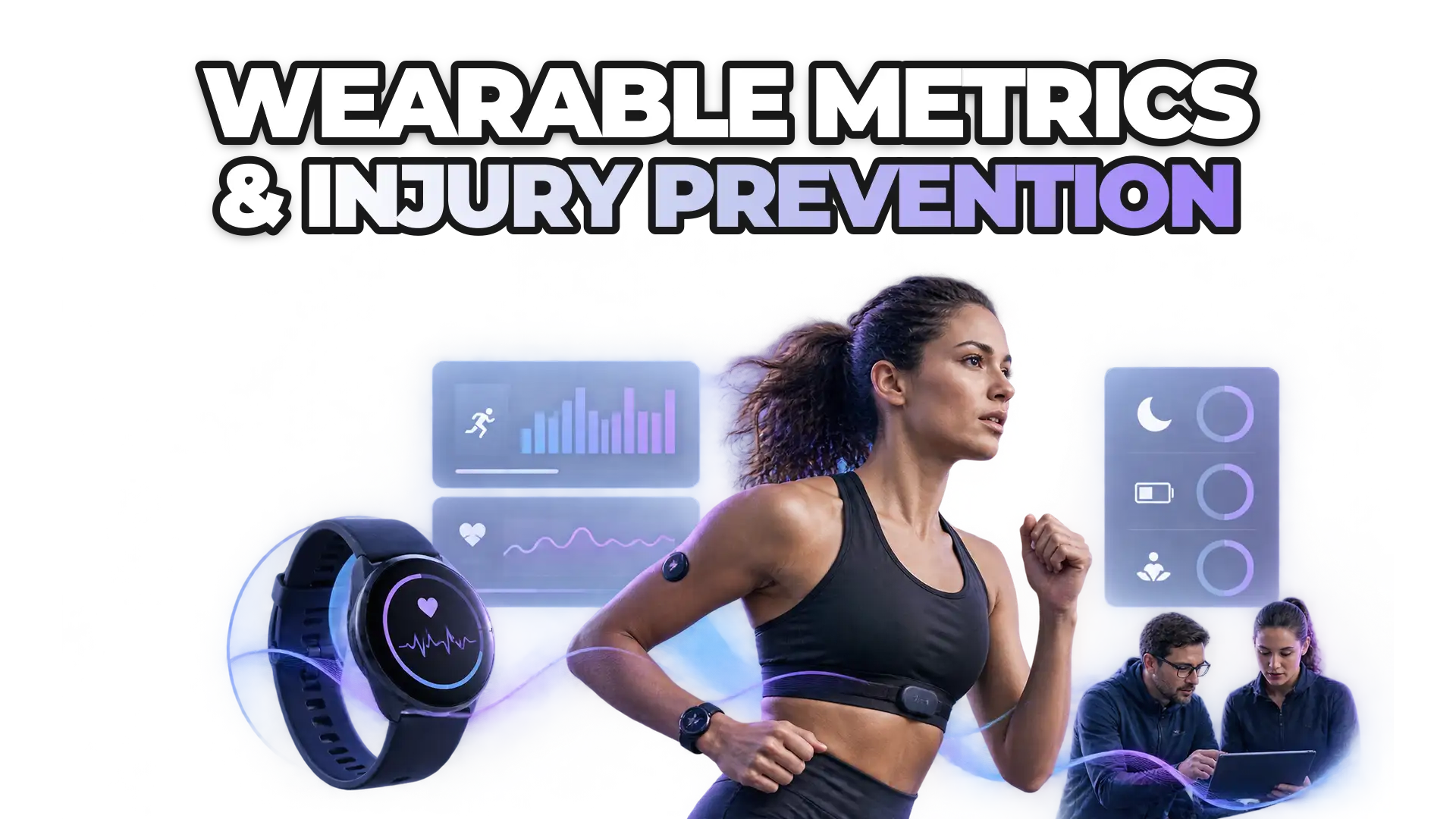 Cover illustration for How Can Wearables Support Athlete Performance and Recovery?